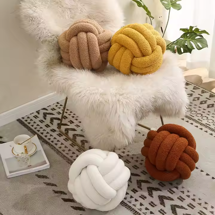 Knot Ball Pillow
