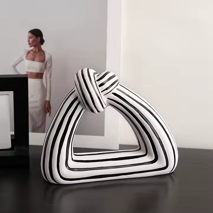 Striped Knot Ornament