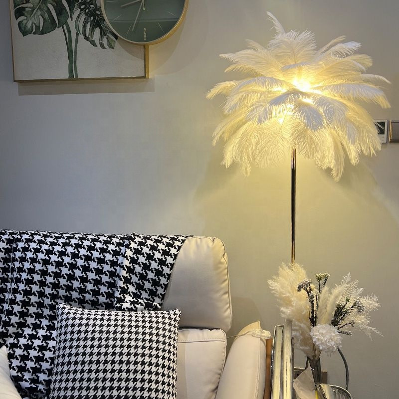 Feather Floor Lamp