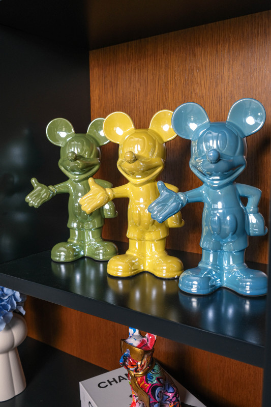Mickey Ceramic Sculpture