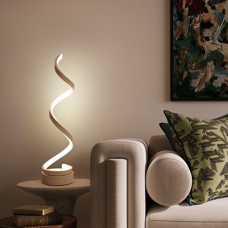 Spiral Table Lamp