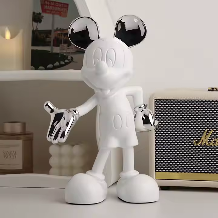 White Gray Mickey