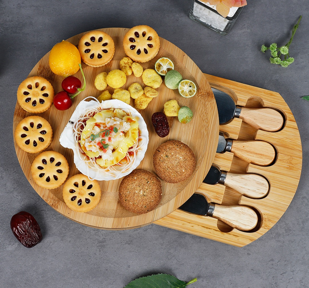 Bamboo Cheese Board