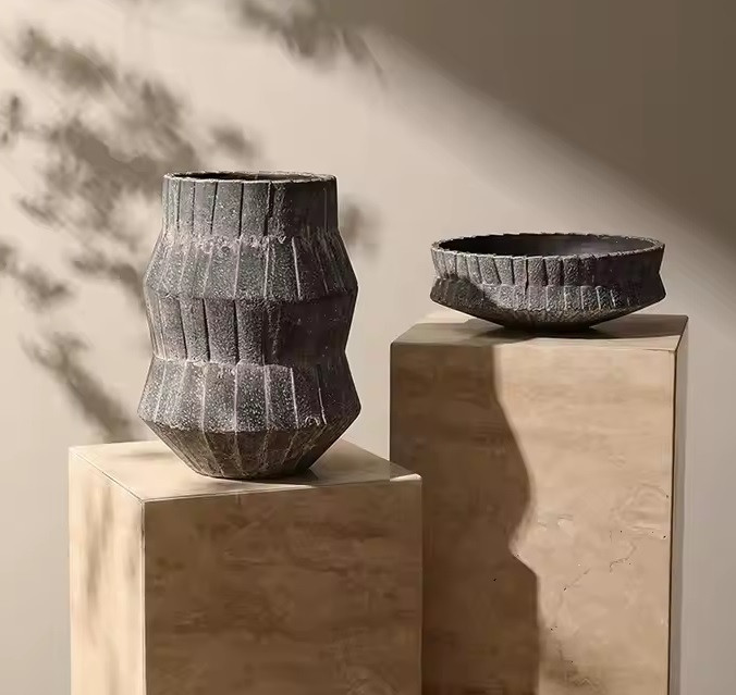 Terracotta Flower Bowl